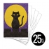 Peel 'N Stick Sand Art Board #22 - The Cat and the Moon Multi Set *SHIPPING INCLUDED via USPS within USA*